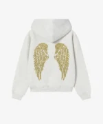 Sweat à Capuche Angel Doré à Paillettes (1)