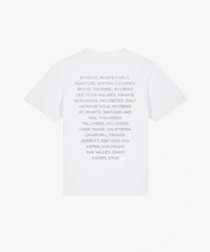 T Shirt Atelier 16 Blanc à Strass Argentés (3)
